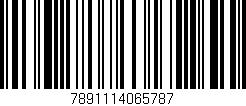 Código de barras (EAN, GTIN, SKU, ISBN): '7891114065787'