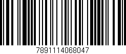 Código de barras (EAN, GTIN, SKU, ISBN): '7891114068047'