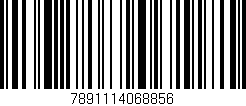 Código de barras (EAN, GTIN, SKU, ISBN): '7891114068856'