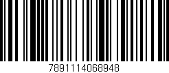 Código de barras (EAN, GTIN, SKU, ISBN): '7891114068948'