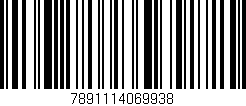 Código de barras (EAN, GTIN, SKU, ISBN): '7891114069938'