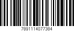 Código de barras (EAN, GTIN, SKU, ISBN): '7891114077384'