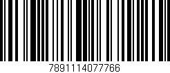 Código de barras (EAN, GTIN, SKU, ISBN): '7891114077766'