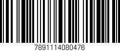 Código de barras (EAN, GTIN, SKU, ISBN): '7891114080476'