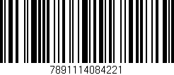 Código de barras (EAN, GTIN, SKU, ISBN): '7891114084221'