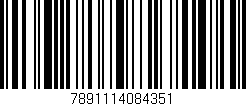Código de barras (EAN, GTIN, SKU, ISBN): '7891114084351'