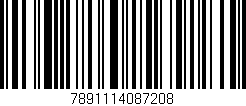 Código de barras (EAN, GTIN, SKU, ISBN): '7891114087208'