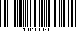 Código de barras (EAN, GTIN, SKU, ISBN): '7891114087888'