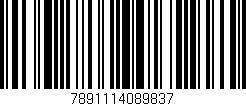 Código de barras (EAN, GTIN, SKU, ISBN): '7891114089837'
