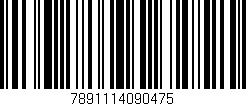 Código de barras (EAN, GTIN, SKU, ISBN): '7891114090475'