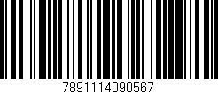 Código de barras (EAN, GTIN, SKU, ISBN): '7891114090567'