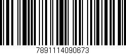 Código de barras (EAN, GTIN, SKU, ISBN): '7891114090673'