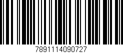 Código de barras (EAN, GTIN, SKU, ISBN): '7891114090727'