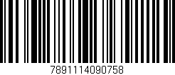 Código de barras (EAN, GTIN, SKU, ISBN): '7891114090758'