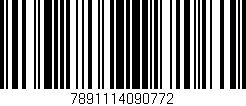 Código de barras (EAN, GTIN, SKU, ISBN): '7891114090772'