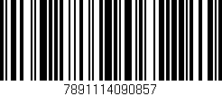 Código de barras (EAN, GTIN, SKU, ISBN): '7891114090857'