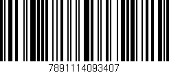 Código de barras (EAN, GTIN, SKU, ISBN): '7891114093407'