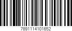 Código de barras (EAN, GTIN, SKU, ISBN): '7891114101652'