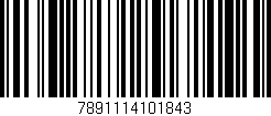 Código de barras (EAN, GTIN, SKU, ISBN): '7891114101843'