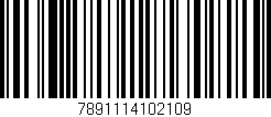Código de barras (EAN, GTIN, SKU, ISBN): '7891114102109'