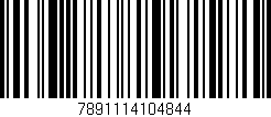 Código de barras (EAN, GTIN, SKU, ISBN): '7891114104844'