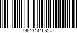 Código de barras (EAN, GTIN, SKU, ISBN): '7891114105247'