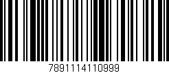 Código de barras (EAN, GTIN, SKU, ISBN): '7891114110999'