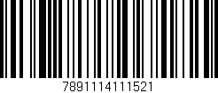 Código de barras (EAN, GTIN, SKU, ISBN): '7891114111521'