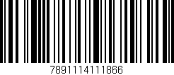 Código de barras (EAN, GTIN, SKU, ISBN): '7891114111866'