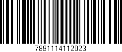 Código de barras (EAN, GTIN, SKU, ISBN): '7891114112023'