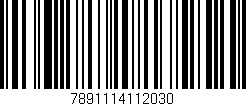 Código de barras (EAN, GTIN, SKU, ISBN): '7891114112030'