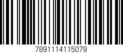 Código de barras (EAN, GTIN, SKU, ISBN): '7891114115079'