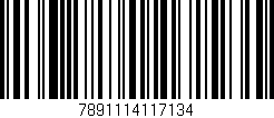 Código de barras (EAN, GTIN, SKU, ISBN): '7891114117134'
