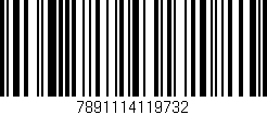 Código de barras (EAN, GTIN, SKU, ISBN): '7891114119732'