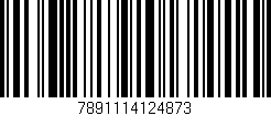 Código de barras (EAN, GTIN, SKU, ISBN): '7891114124873'