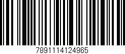 Código de barras (EAN, GTIN, SKU, ISBN): '7891114124965'
