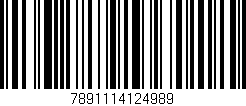 Código de barras (EAN, GTIN, SKU, ISBN): '7891114124989'