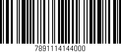 Código de barras (EAN, GTIN, SKU, ISBN): '7891114144000'
