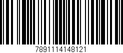 Código de barras (EAN, GTIN, SKU, ISBN): '7891114148121'