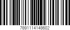Código de barras (EAN, GTIN, SKU, ISBN): '7891114148602'