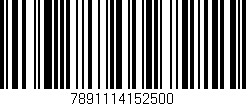 Código de barras (EAN, GTIN, SKU, ISBN): '7891114152500'