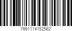 Código de barras (EAN, GTIN, SKU, ISBN): '7891114152562'