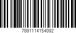 Código de barras (EAN, GTIN, SKU, ISBN): '7891114154092'
