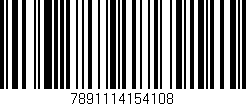Código de barras (EAN, GTIN, SKU, ISBN): '7891114154108'