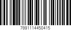 Código de barras (EAN, GTIN, SKU, ISBN): '7891114450415'