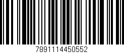 Código de barras (EAN, GTIN, SKU, ISBN): '7891114450552'
