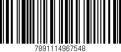 Código de barras (EAN, GTIN, SKU, ISBN): '7891114967548'