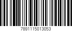 Código de barras (EAN, GTIN, SKU, ISBN): '7891115013053'