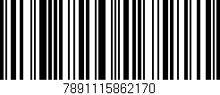 Código de barras (EAN, GTIN, SKU, ISBN): '7891115862170'