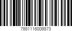 Código de barras (EAN, GTIN, SKU, ISBN): '7891116008973'